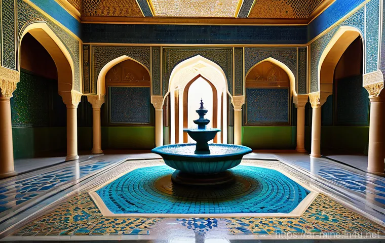 마인크래프트 현실 건축물 재현 - **Prompt 1: Grand Virtual Mosque in Desert Oasis** "A majestic, intricately detailed mosque, ren...