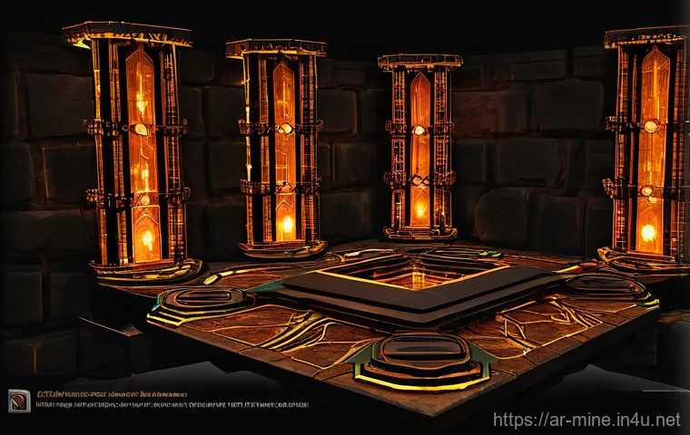 마인크래프트 생존 지도 설계 - **Ancient Mystical Survival World:** A sweeping, high-fantasy landscape depicting a colossal, jagged...