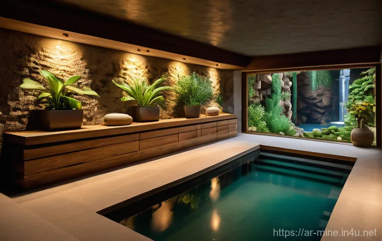 마인크래프트 동굴 리모델링 - **Prompt:** "A breathtaking, warm, and inviting subterranean home carved within a vast Minecraft cav...
